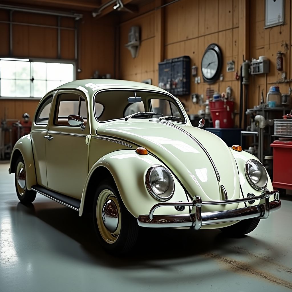 Renovovaný Volkswagen Beetle